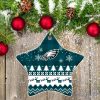 Philadelphia Eagles Ceramic Ornament All We Want For Christmas Is More Time For Football Gift For Xmas
