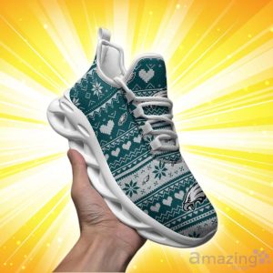 Philadelphia Eagles Christmas Patterns Max Soul Shoes Product Photo 2