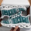 Philadelphia Eagles Christmas Patterns Max Soul Shoes