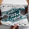 Philadelphia Eagles Christmas Santa Claus Special Style Max Soul Shoes