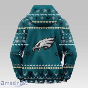 Philadelphia Eagles Christmas Zipper Hoodie image Philadelphia Eagles Christmas Zipper Hoodie Product Photo 2
