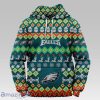 Philadelphia Eagles Colorful Christmas Hooded Sweater