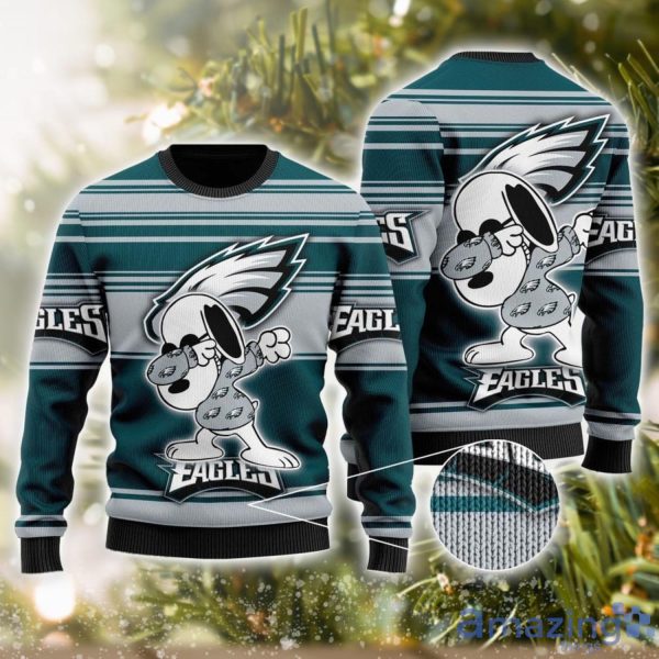 NFL Philadelphia Eagles Snoopy Ugly Sweater - T-shirts Low Price