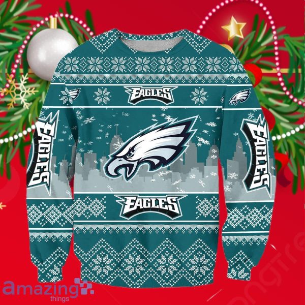 Philadelphia Eagles Ugly Christmas Sweater -  Worldwide  Shipping