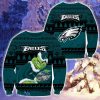 Philadelphia Eagles Ugly Grinch Christmas Sweater For Fans Funny Christmas Gift