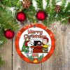 Philadelphia Flyers Ceramic Ornament Snoopy Christmas Special Gift