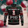 Pig Ugly Christmas Sweater Style Gift For Men Women