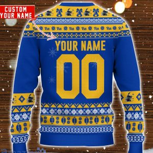 Pittsburgh Panthers Mickey Player Custom Name And Number Ugly Christmas Sweater Product Photo 3