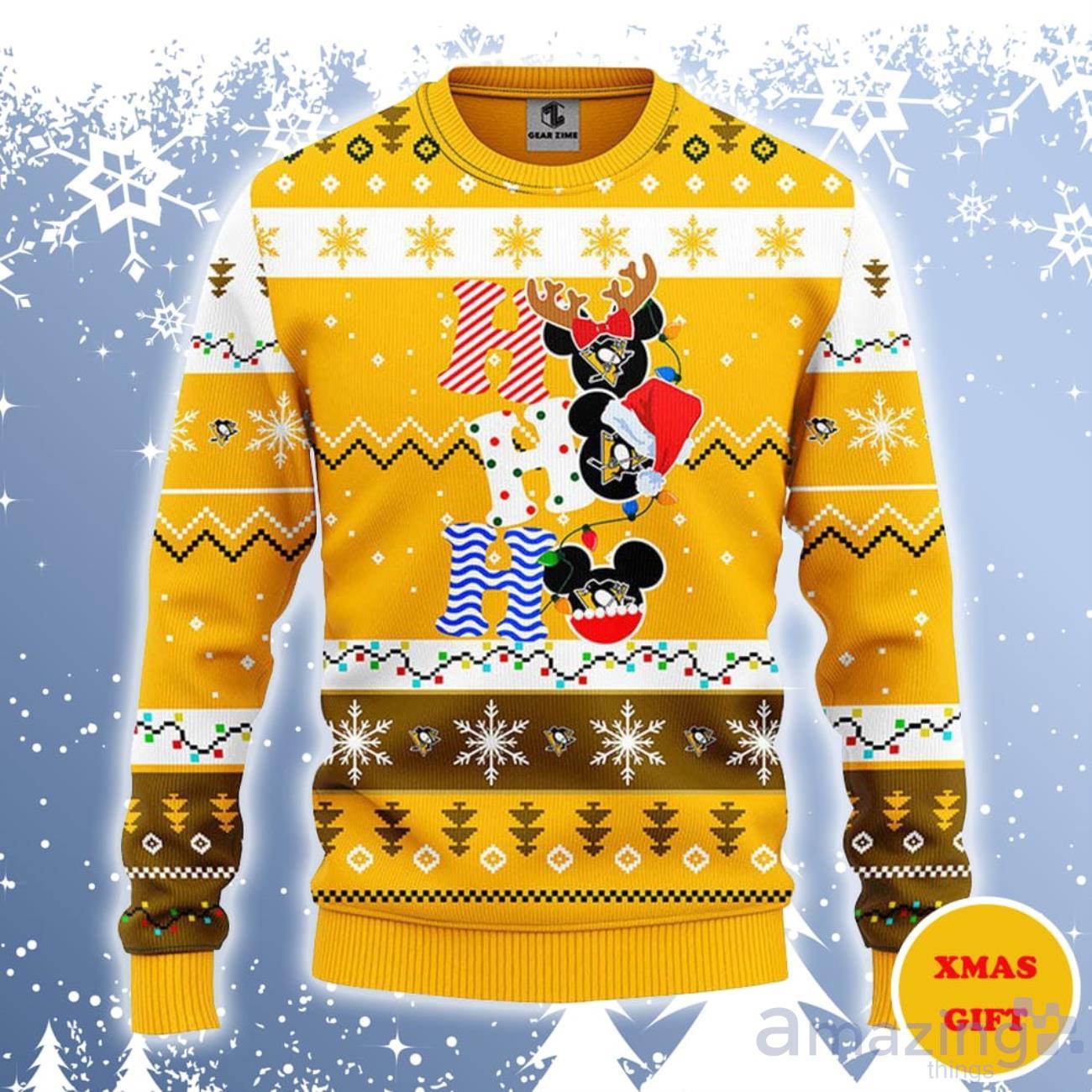 Tampa Bay Buccaneers HoHoHo Mickey Christmas Ugly Sweater –