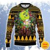Pittsburgh Pirates Grinch Hug Ugly Sweater Gift For Christmas