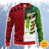 Pittsburgh Pirates Grinch & Scooby-Doo Ugly Sweater Gift For Christmas