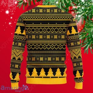 Men's Pittsburgh Steelers Black/Gold Light Up Ugly Sweater