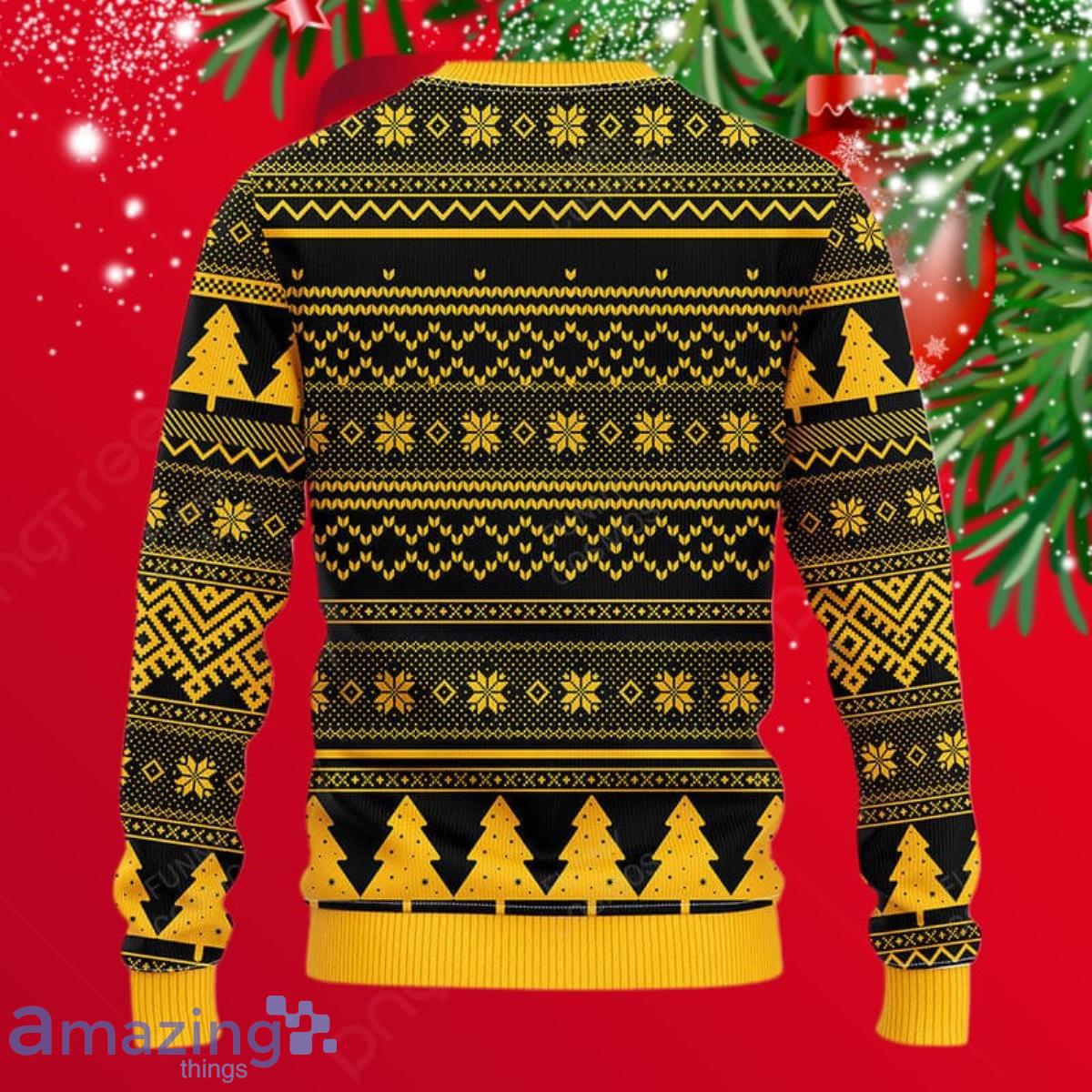 Pittsburgh Steelers NFL Team HoHoHo Mickey Funny Ugly Christmas Sweater  Sport Fans Men And Women Christmas Gift