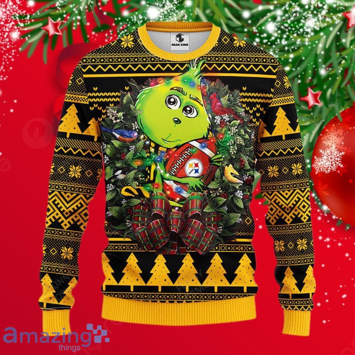 Steelers Ugly Sweater Tribe Pattern Pittsburgh Steelers Gift