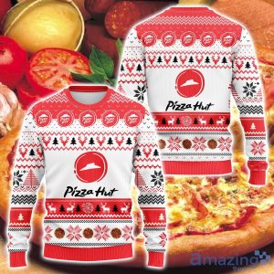 Pizza Hut 3D All Over Printed Ugly Christmas Sweater Sweatshirt Hoodie Christmas Gift Product Photo 4