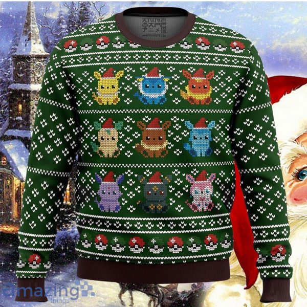 Eeveelution christmas cheap sweater