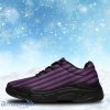Purple Stripe Chunky Sneakers Shoes Gift For Men And Women