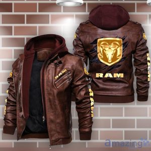 Ram Truck Leather Jacket Best Gift For Men Father's Day Gift Product Photo 2
