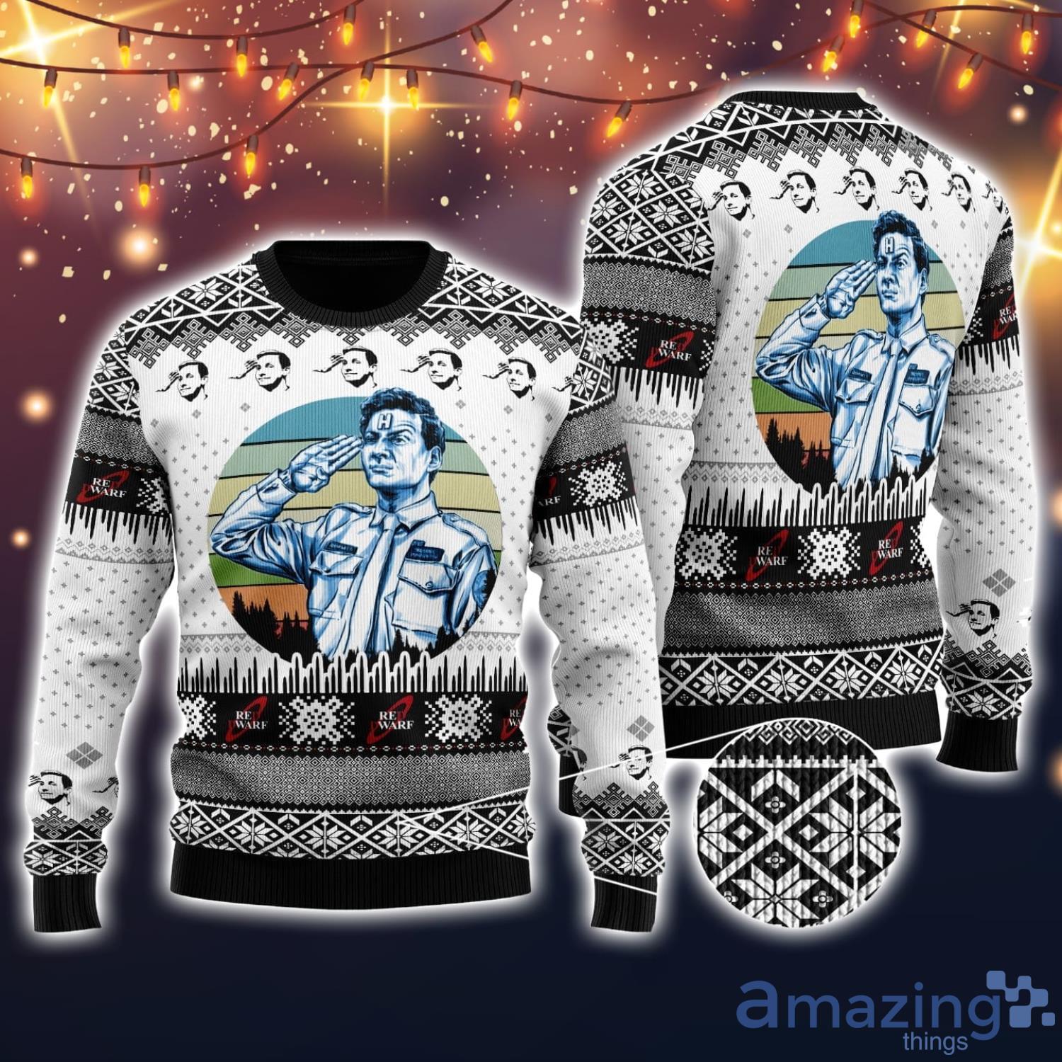 Red dwarf clearance christmas jumper