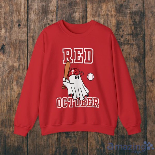 Red October Phillies Baseball Sweatshirt Product Photo 1