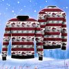 Reindeer And Beer On Buffalo Plaid Pattern Christmas Unisex Ugly Sweater