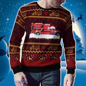 Rush Springs EMS Rush Springs Oklahoma Christmas AOP Ugly Sweater Xmas Christmas Hoilday Gift Product Photo 2