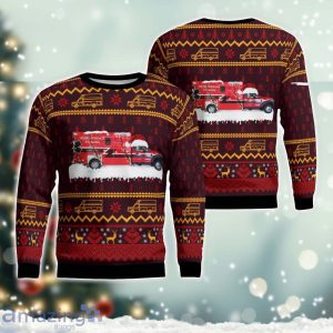 Rush Springs EMS Rush Springs Oklahoma Christmas AOP Ugly Sweater Xmas Christmas Hoilday Gift Product Photo 1