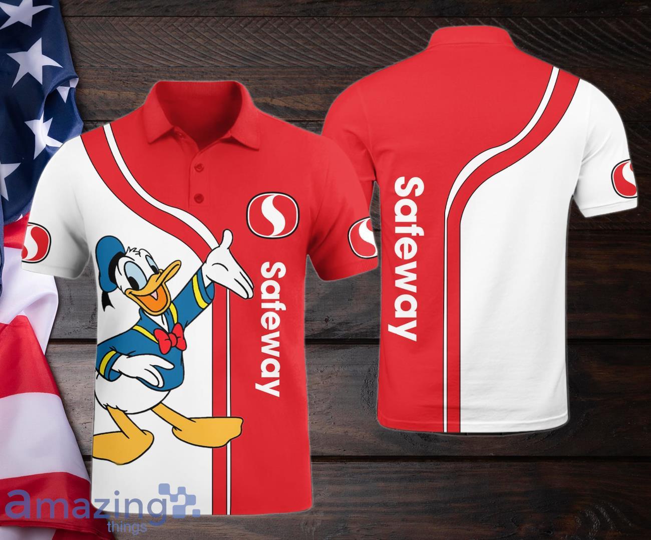 Safeway Snoopy Polo Shirt For Men Women image Safeway Snoopy Polo Shirt For Men Women Product Photo 1