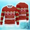 San Francisco 49ers Christmas Reindeer Pattern Limited Edition Ugly Sweater