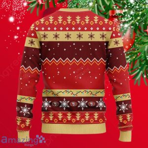 San Francisco 49ers Dabbing Santa Claus Christmas Ugly Sweater Special Gift For Men Women Product Photo 2