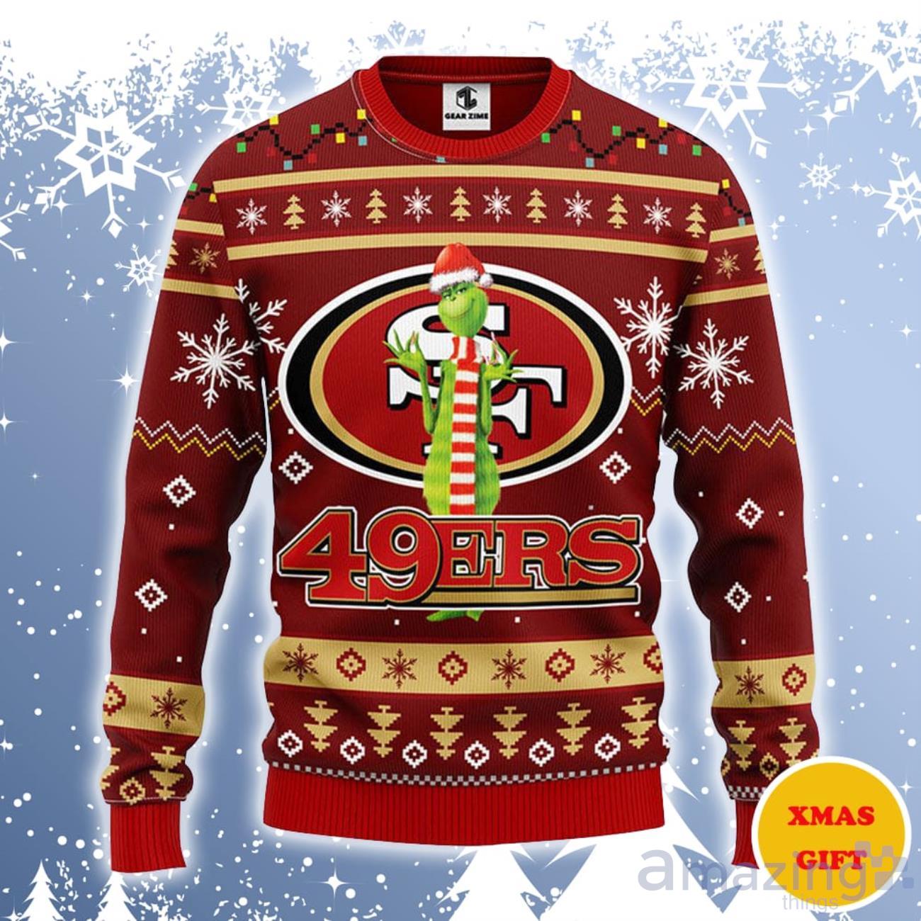 Personalized 49ers Christmas Sweater San Francisco 49ers Gift