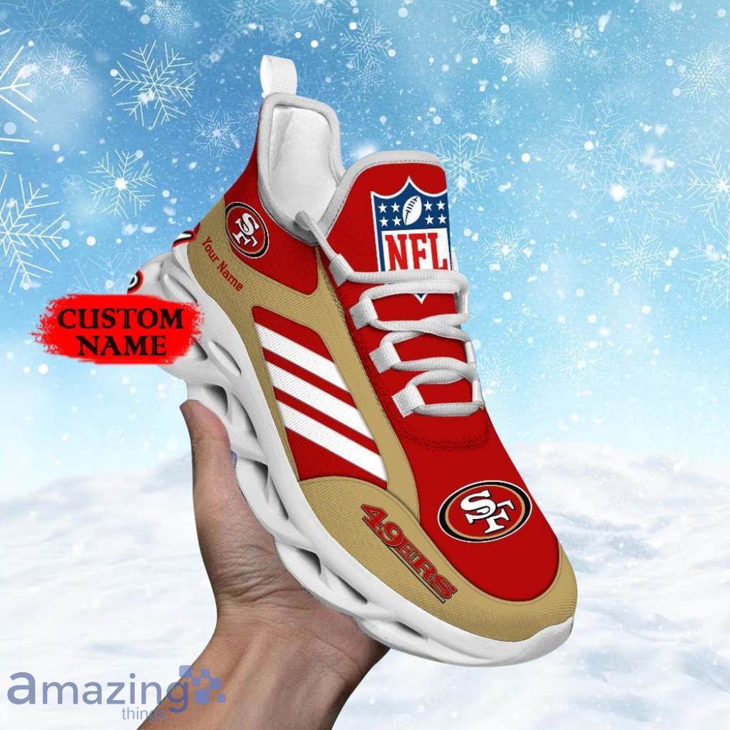 San Francisco 49ers NFL Clunky Max Soul Shoes Custom Name Best