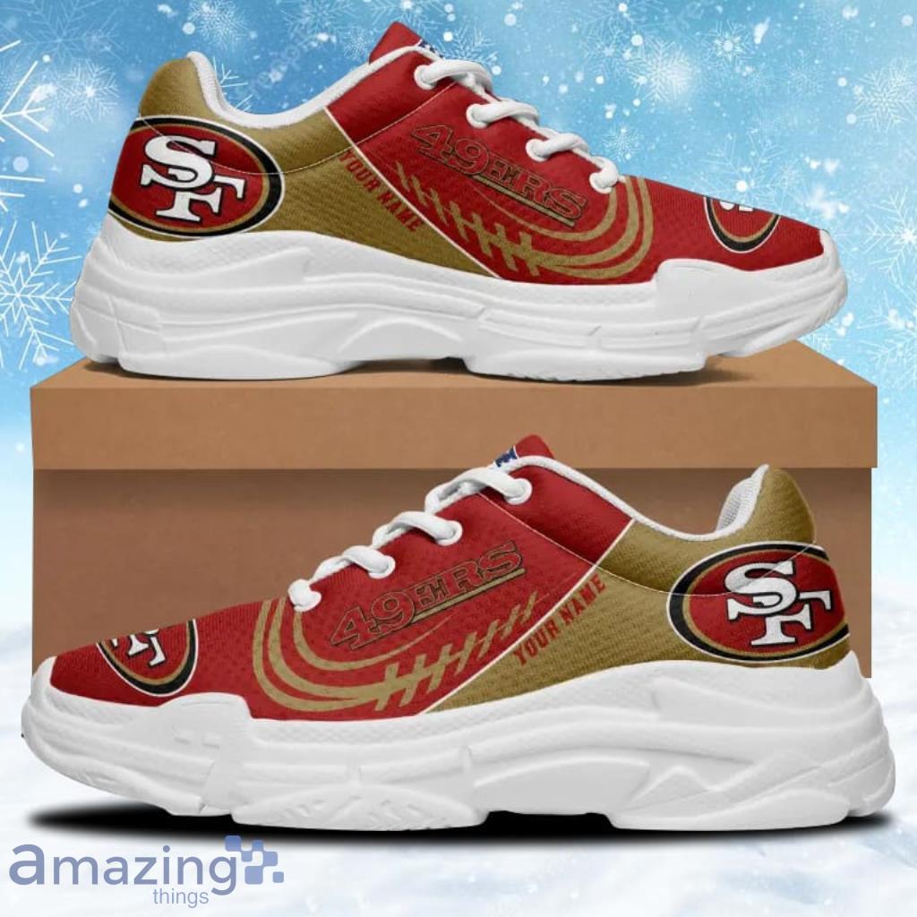 San Francisco 49ers Air Jordan 13 Sneakers Custom Name Style Gift For  Friends