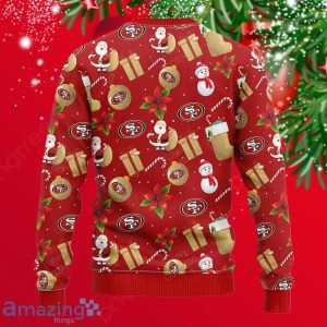 San Francisco 49ers Santa Claus Snowman Christmas Ugly Sweater Special Gift For Men Women image San Francisco 49ers Santa Claus Snowman Christmas Ugly Sweater Special Gift For Men Women Product Photo 2