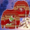 San Francisco 49ers Ugly Grinch Christmas Sweater For Fans Funny Christmas Gift