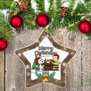 San Francisco Giants Ceramic Ornament Snoopy Christmas Special Gift Product Photo 2