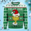 Santa Grinch Mean One Green Ugly Sweater All Over Print Christmas