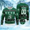 Saskatchewan Roughriders Personalized Green Ugly Christmas Sweater