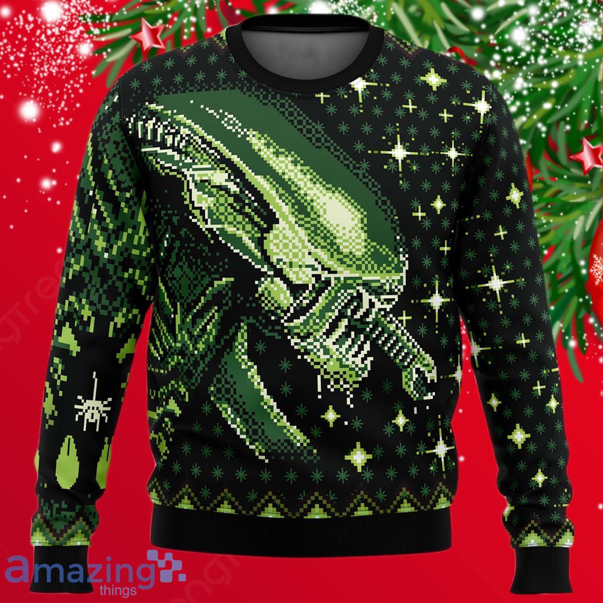 Scary Animal 3D Ugly Christmas Sweater Impressive Gift For Men And Women image Scary Animal 3D Ugly Christmas Sweater Impressive Gift For Men And Women Product Photo 1