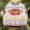 Schmidt Beer 3D Ugly Christmas Sweater Christmas Gift
