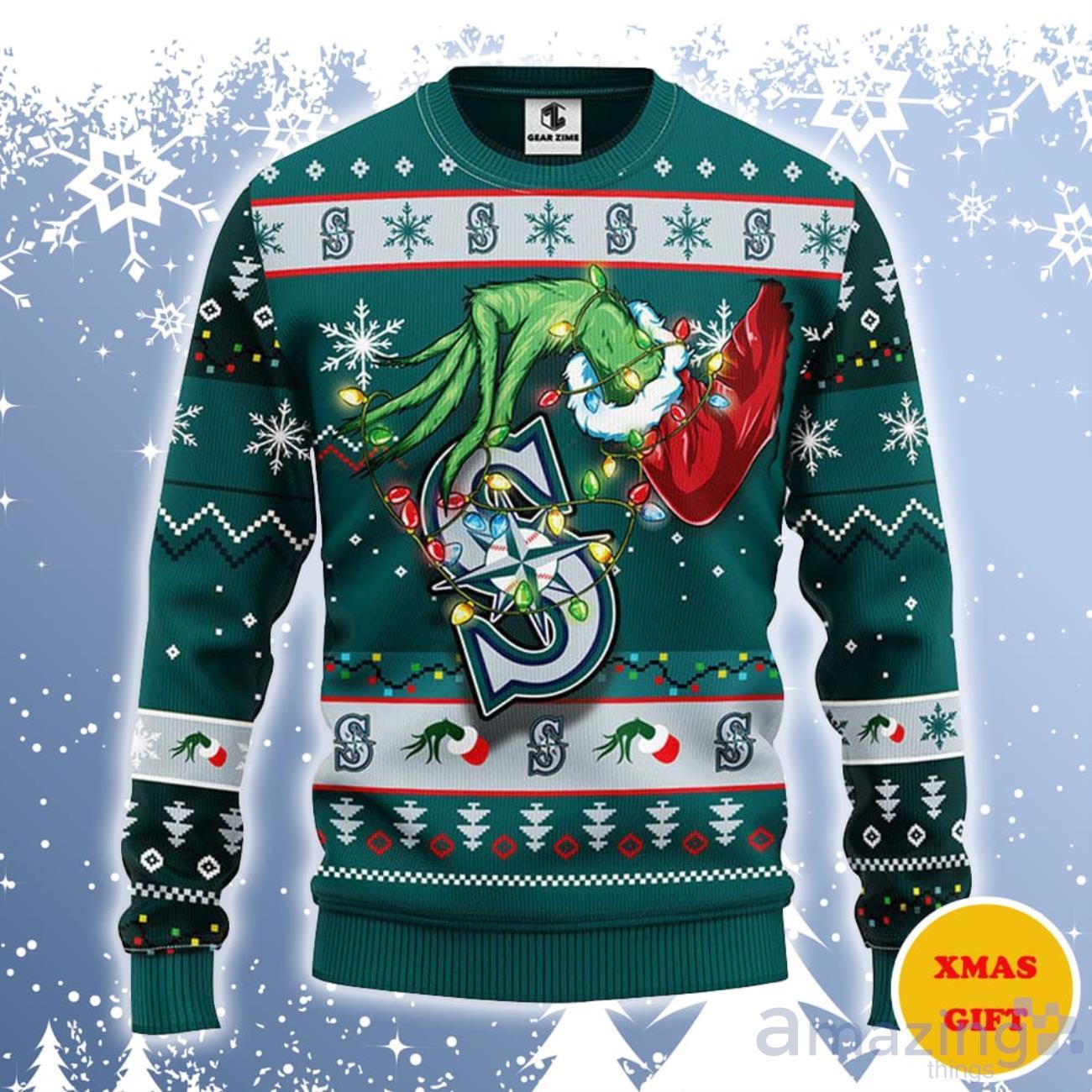 Seattle Mariners Ugly Christmas Sweater - Peto Rugs