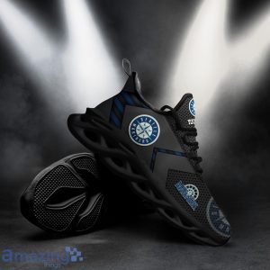 Seattle Mariners Personalized MLB Max Soul Shoes Sneakers Sport Shoes image Seattle Mariners Personalized MLB Max Soul Shoes Sneakers Sport Shoes Product Photo 3