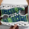 Seattle Seahawks Christmas Patterns  Max Soul Shoes