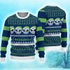 Seattle Seahawks Christmas Reindeer Pattern Limited Edition Ugly Sweater