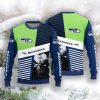 Seattle Seahawks Skull Pattern Hot Trending Ugly Sweater For Fans