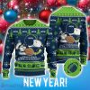 Seattle Seahawks Snoopy Ugly Christmas Sweater Special Gift For Fans