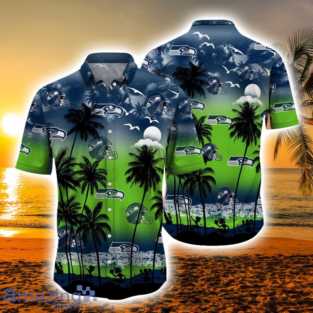 NFL Seattle Seahawks Hawaiian Shirt Special Floral Tropical Team Spirit -  Limotees