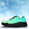 Shades of Light Green Chunky Sneakers Shoes Gift For Men And Women