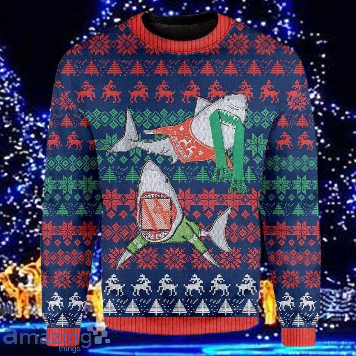 Shark ugly outlet sweater