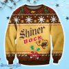 Shiner Bock Texas Beer Ugly Christmas Sweaters
